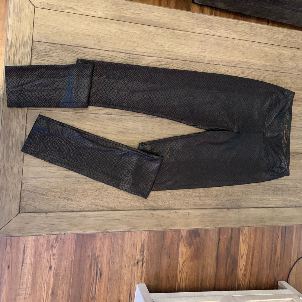 BCBG Maxazria Snake Print Leggings